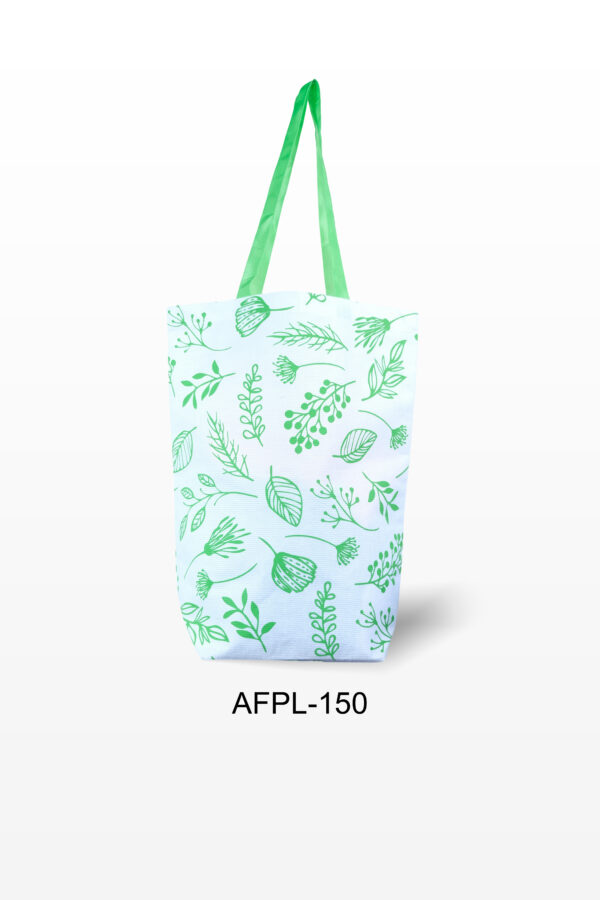 Reusable Non Woven | Stitch Bond Fabric | Budget Friendly | Shopping Bag | Durable & Washable Bags | Eco Bags | Nature Print | Seamless Print | All over Print | Silk Screen Print | New Arrivals | Unisex Bag | AFPL- 150