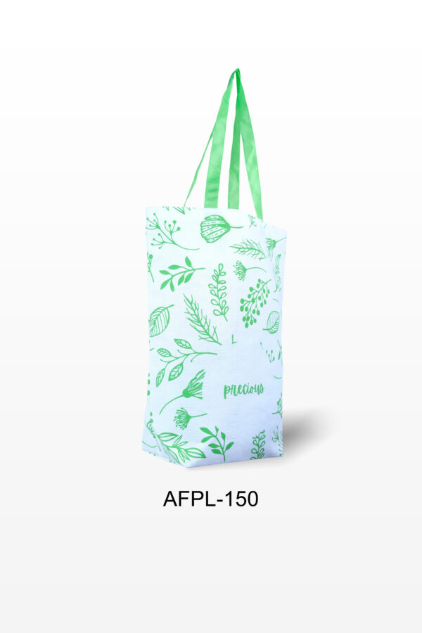 Reusable Non Woven | Stitch Bond Fabric | Budget Friendly | Shopping Bag | Durable & Washable Bags | Eco Bags | Nature Print | Seamless Print | All over Print | Silk Screen Print | New Arrivals | Unisex Bag | AFPL- 150 - Image 2