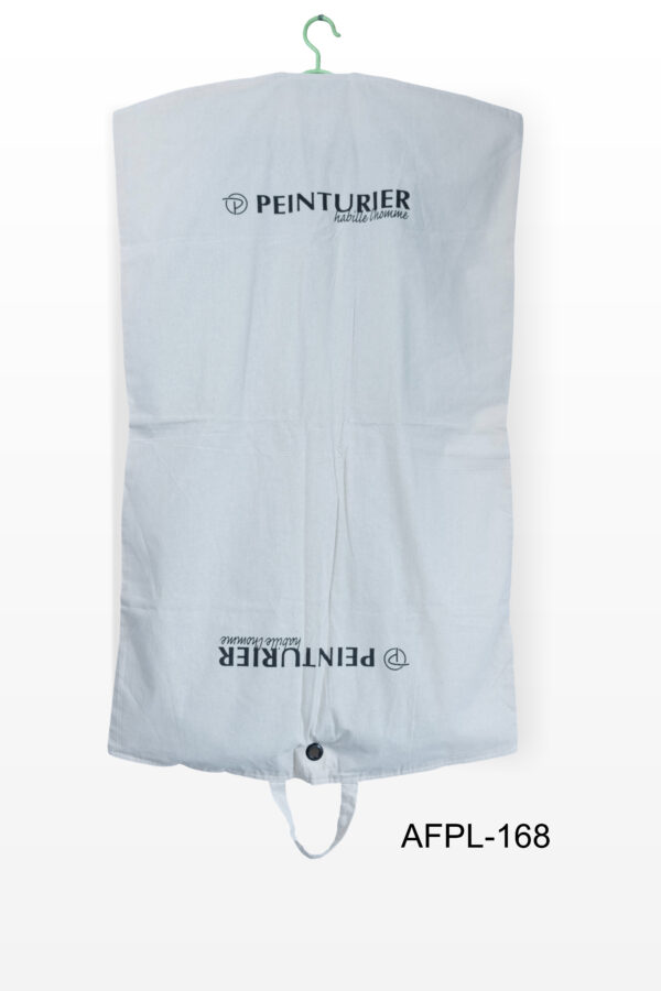 Cotton Garment Cover | Logo Print | Brand Packaging | Garment Bag | Natural Cotton | Silk Screen Print | Eco Bag | Washable and Durable bag | AFPL- 168