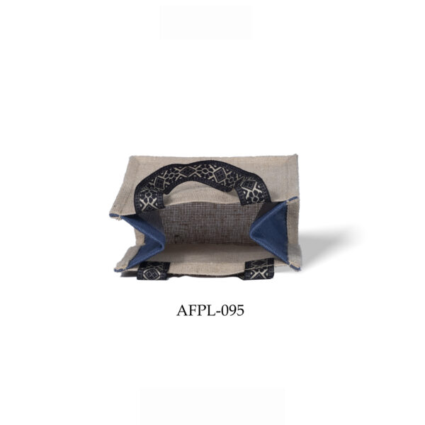 Juco and Jute Bag | Tote bag | Polyester Handles | AFPL 095 - Image 3